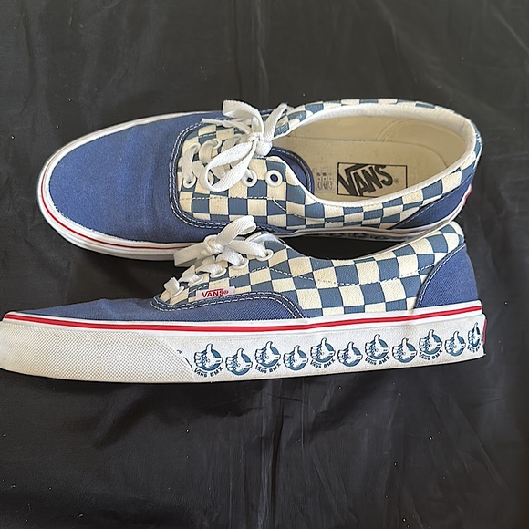 VANS Era BMX True Navy White Unisex US Men 8.5 US Women 10.0 Checkered Sneakers - Picture 2 of 16